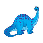 Blue Dinosaur